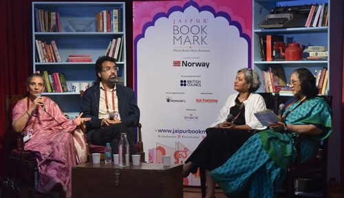 Literary agents: Pithy pitches and Creative Contracts with  Jayapriya Vasudevan, Kanishka Gupta, and Mita Kapur in conversation with Ranjana Sengupta